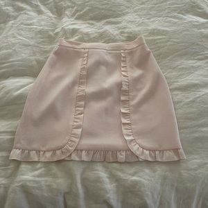 Club Monaco Baby Pink Skirt